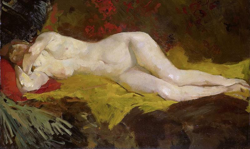 George Hendrik Breitner Reclining nude